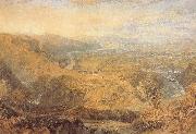 J.M.W. Turner Crook of Lune,Looking Towards Hornby Castle oil on canvas